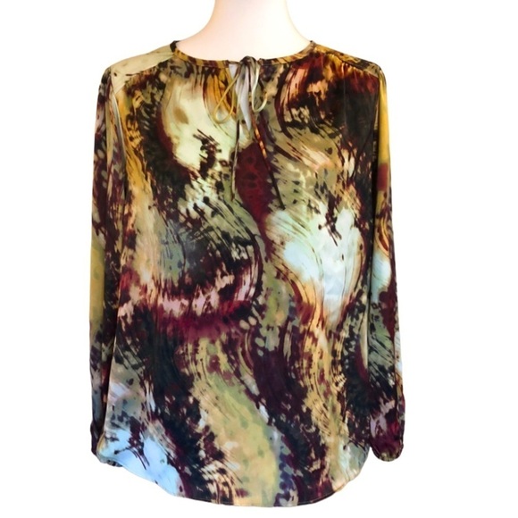 Silky Blouse by Simply Vera NWT - Picture 1 of 9